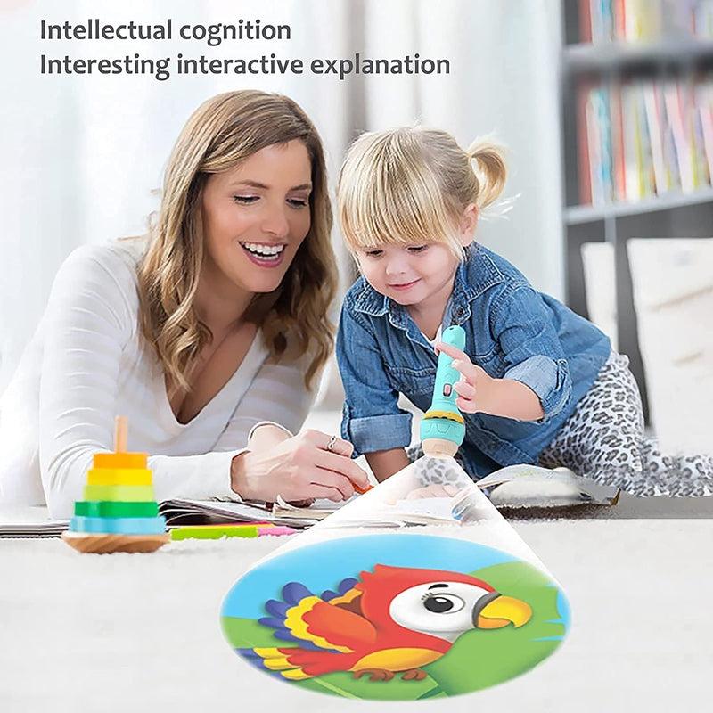 Slide Flashlight Torch Education Learning Kids Toy| Magical Projection | Nighttime Comfort & Sweet Dreams