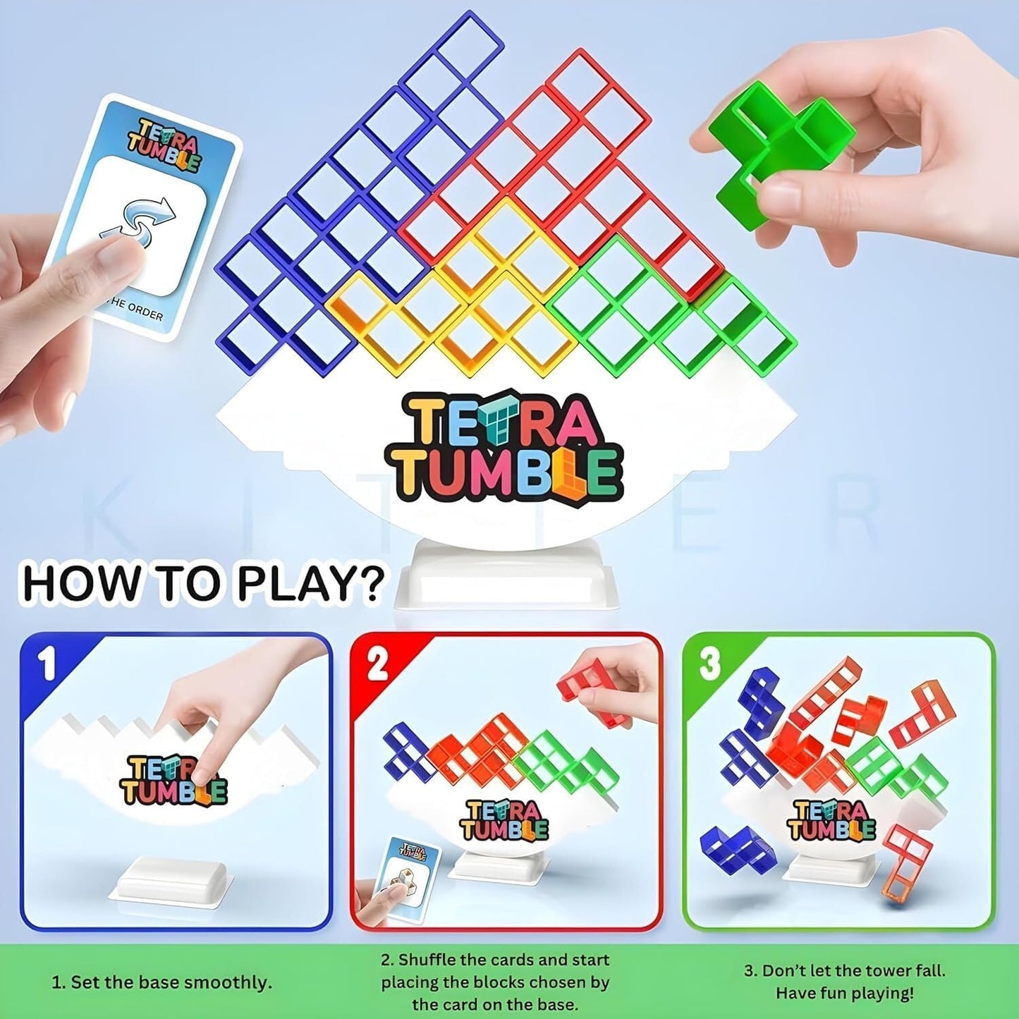 Tricky Tower Balance Blocks