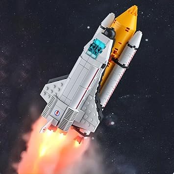 DIY 8 in 1 Spacecraft Building Blocks for Kids