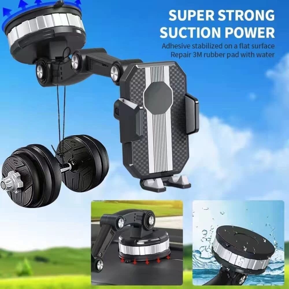 One Button Pop Up Suction Cup Phone Holder
