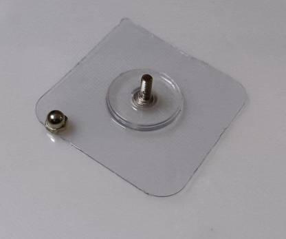 Self-Adhesive Wall Hooks – Waterproof, 10kg Load, Pack of 20