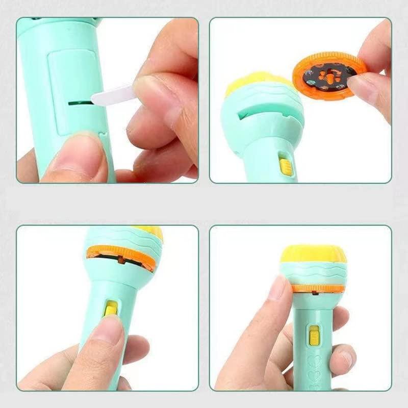 Slide Flashlight Torch Education Learning Kids Toy| Magical Projection | Nighttime Comfort & Sweet Dreams