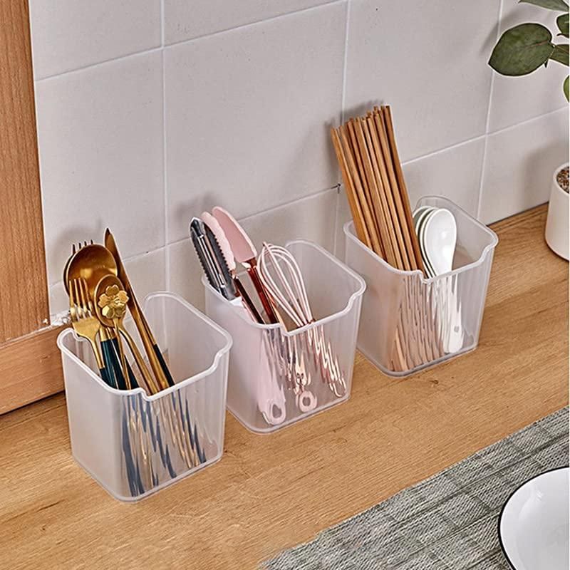 Space -Saving Set of 6 Fridge Door Storage Boxes