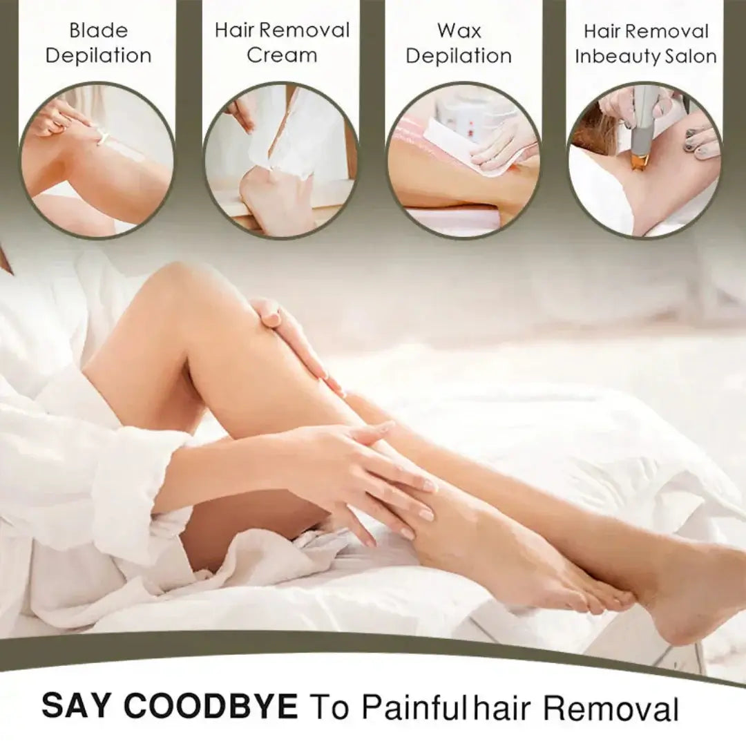 Crystal Hair Eraser – Painless Hair Removal & Exfoliation Tool for Smooth Skin