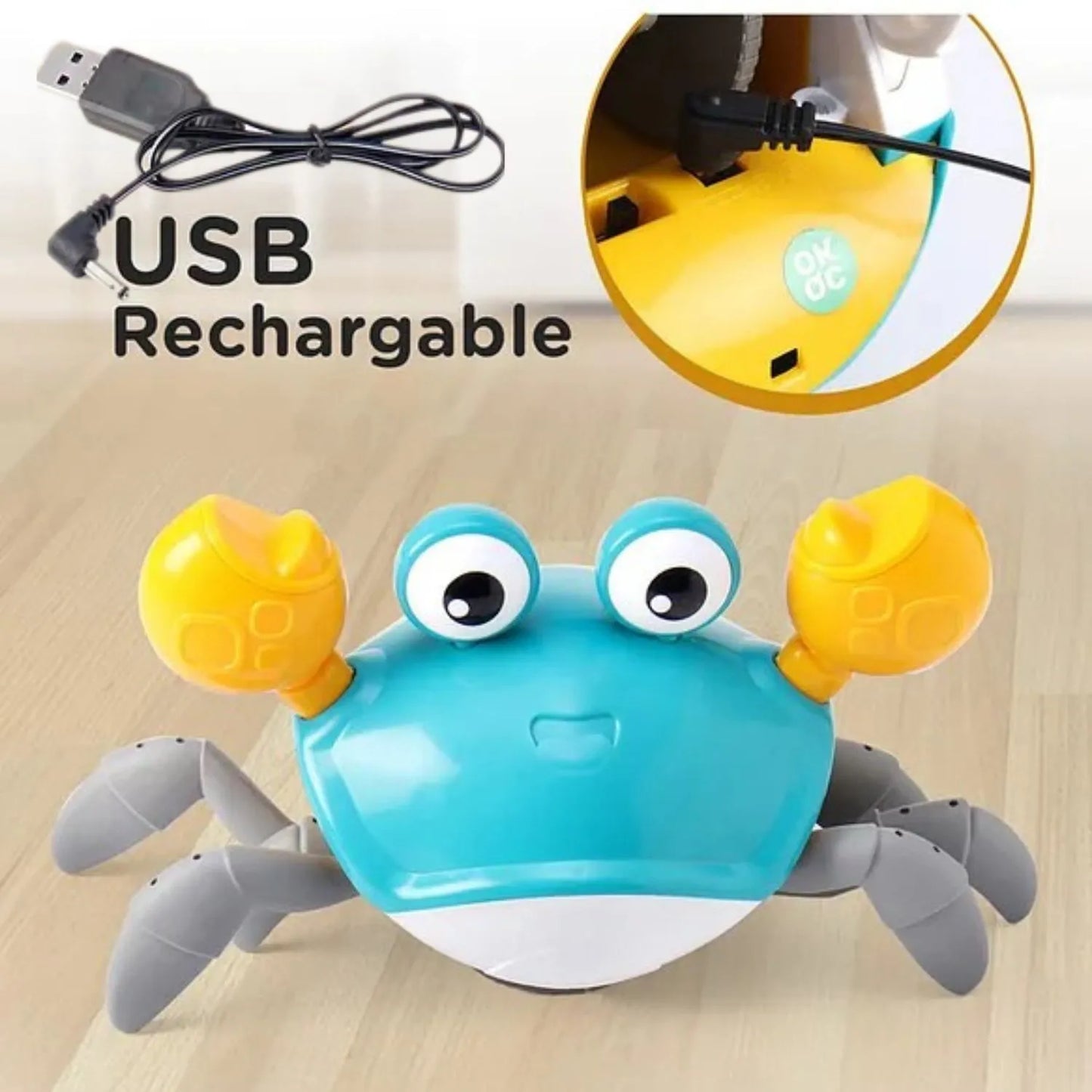 Baby Toys Infant Crawling Crab Toy