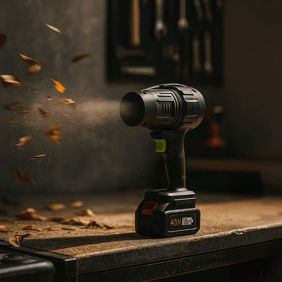 Cordless Turbo Blower – Clean Anywhere with Jet-Force Power!