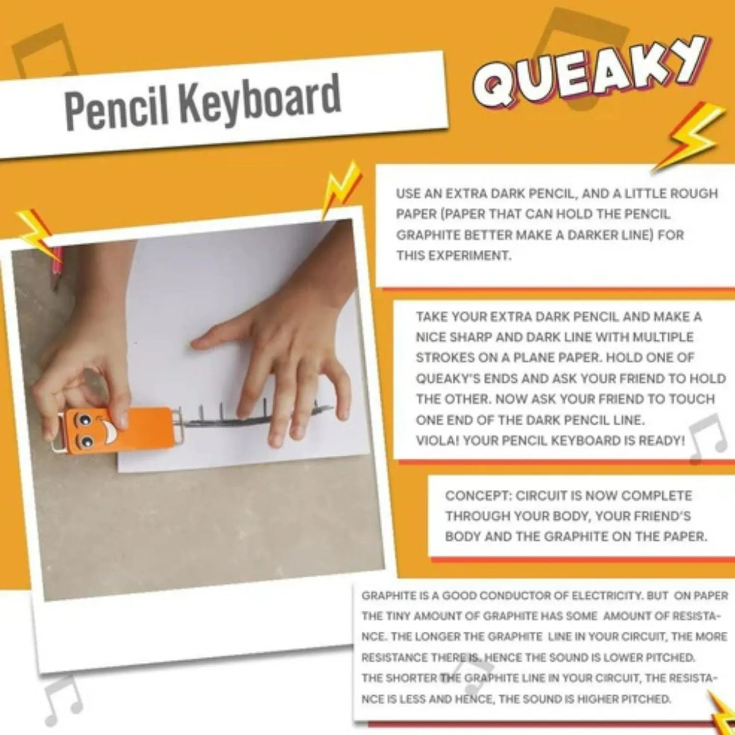 Blix Queaky Learning, Creative, Educational Toy for Kids