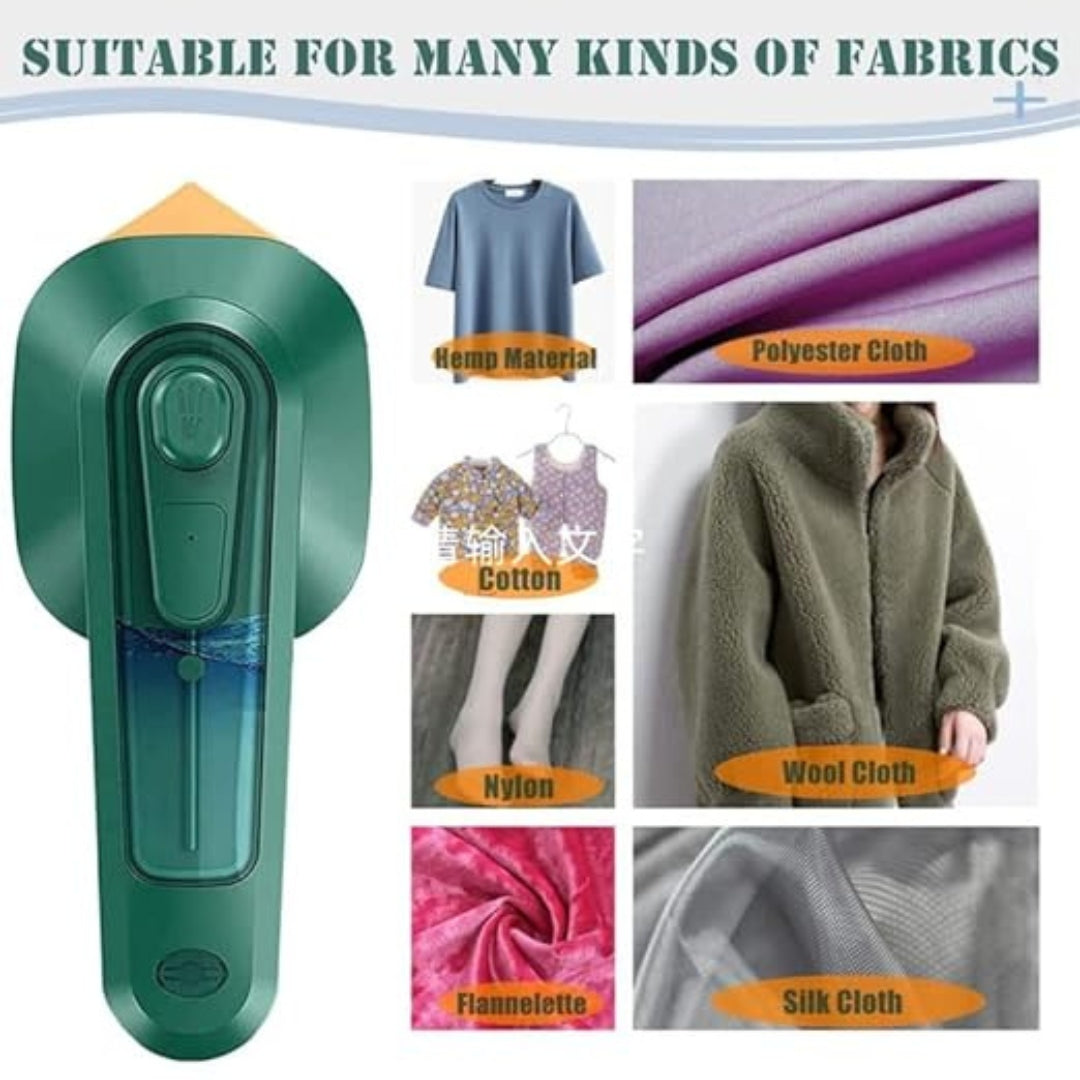 Portable Iron Travel Steamer for Clothes Mini Handheld Press