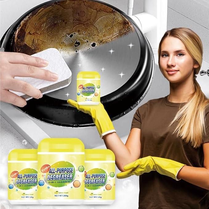 vAll Purpose Degreaser 3 in 1 Cleaner 200 gm Pack of 2