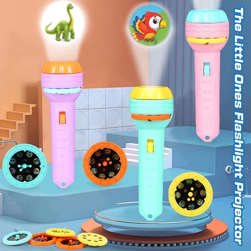 Slide Flashlight Torch Education Learning Kids Toy| Magical Projection | Nighttime Comfort & Sweet Dreams