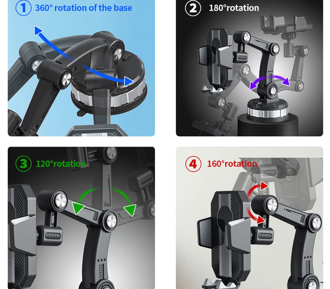 One Button Pop Up Suction Cup Phone Holder