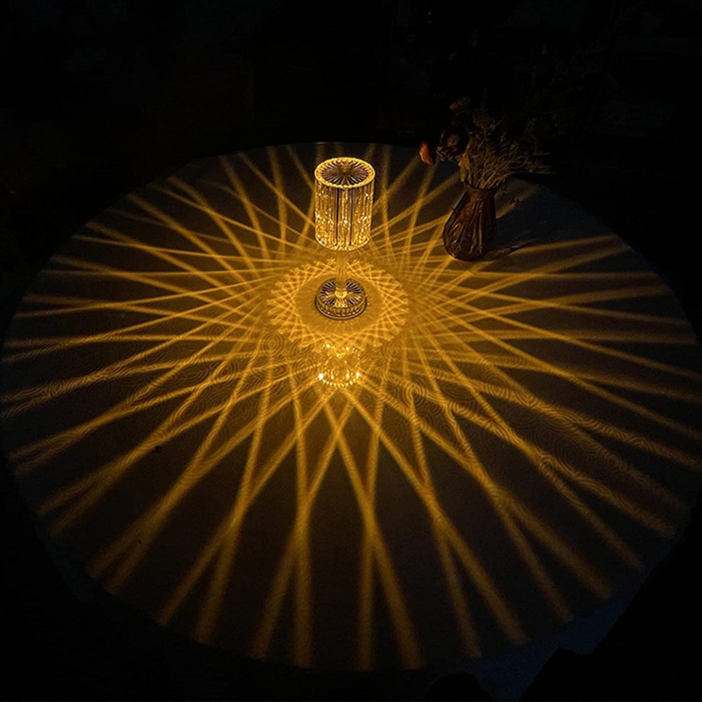Crystal Table Lamp