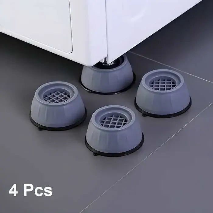 Special 4-Piece Offer – Quieter Laundry, Stable Furniture & Floor Protection