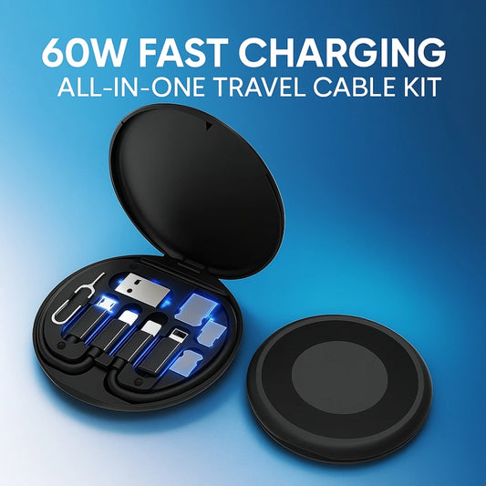 Fast Charging Travel Cabel Set
