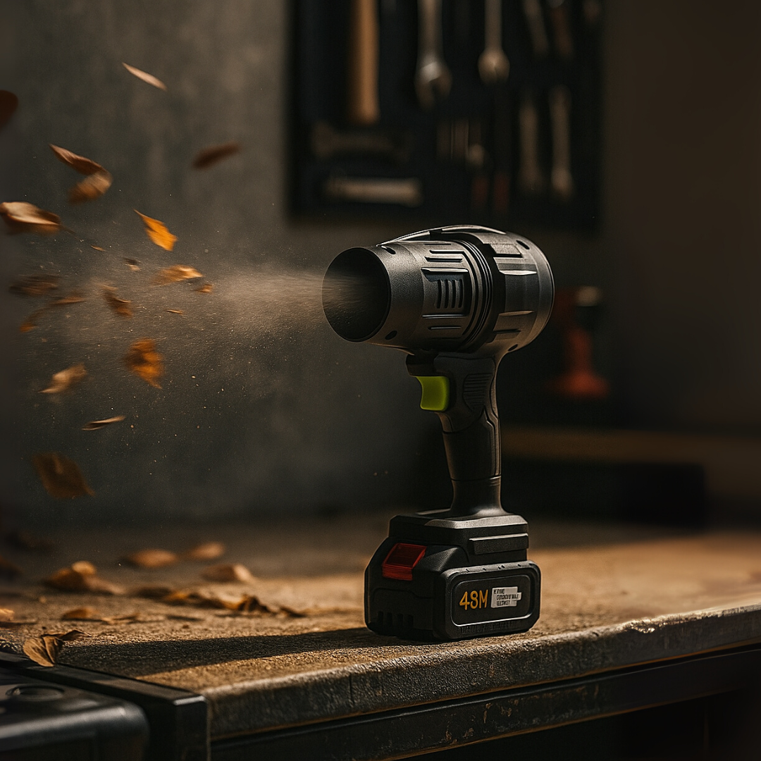 Cordless Turbo Blower – Clean Anywhere with Jet-Force Power!