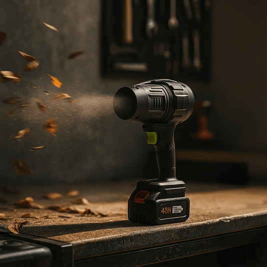 Cordless Turbo Blower – Clean Anywhere with Jet-Force Power!