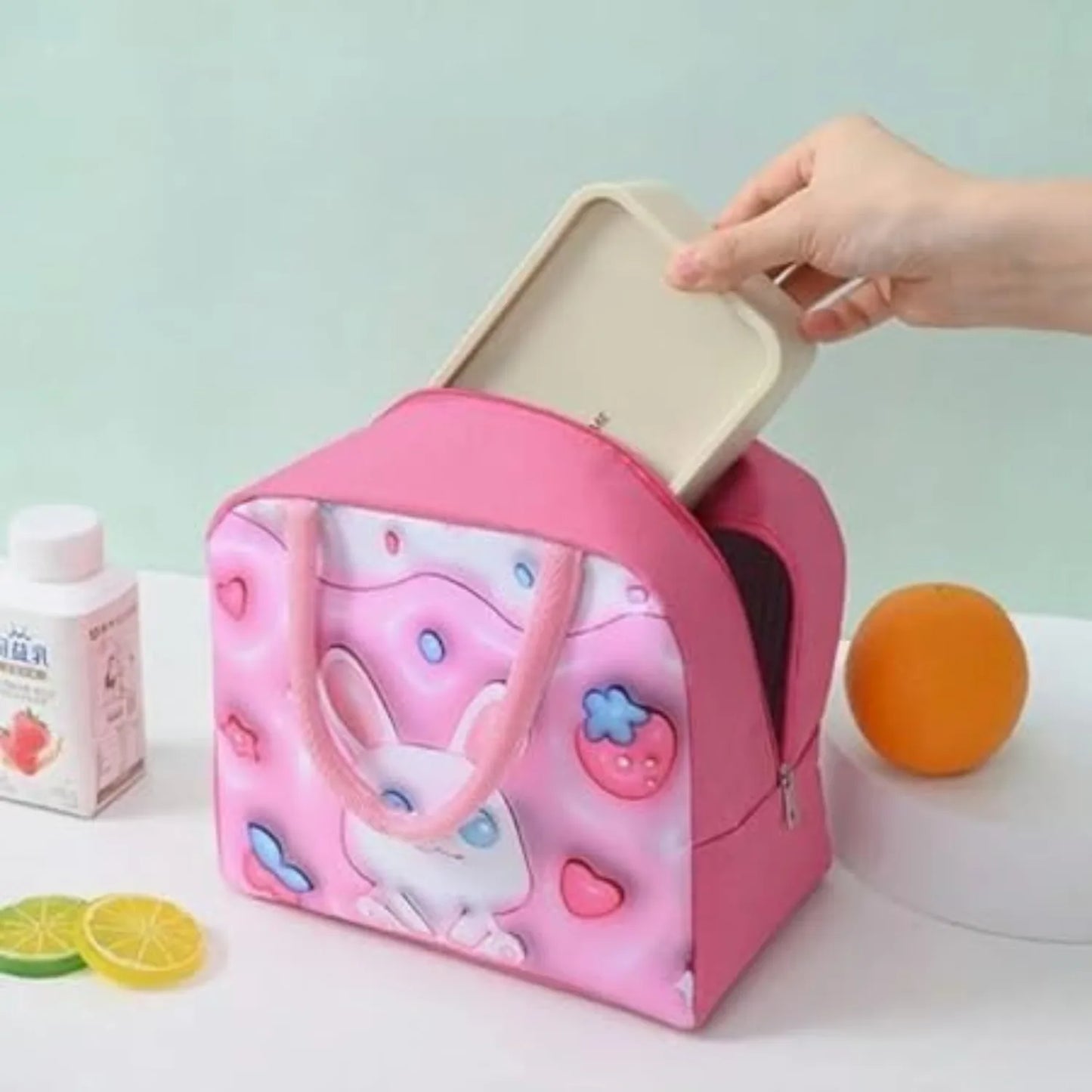3D Cartoon Lunch Bag For Kids