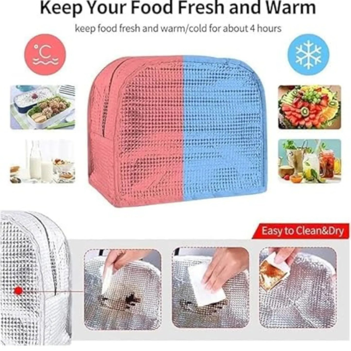 3D Cartoon Lunch Bag For Kids