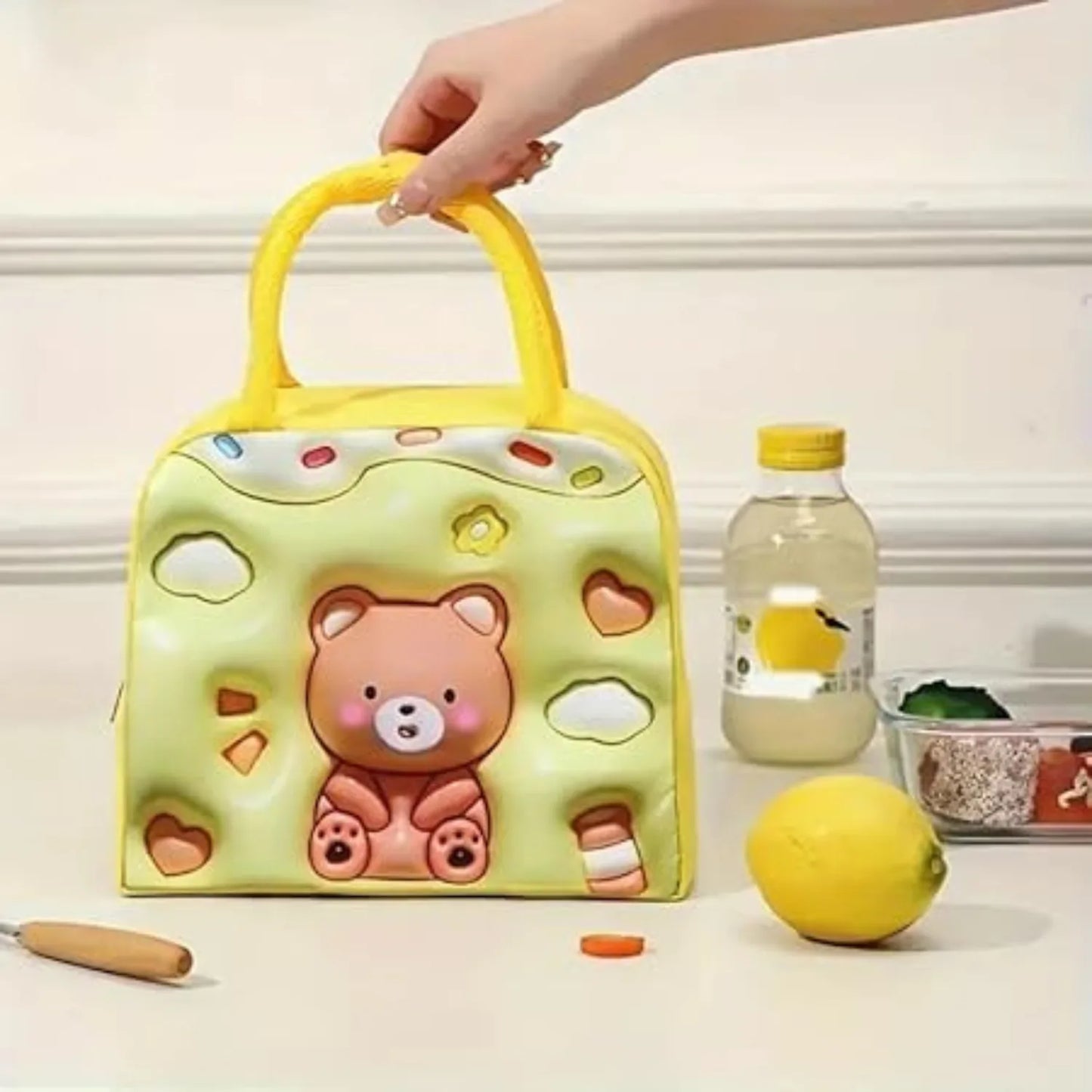 3D Cartoon Lunch Bag For Kids